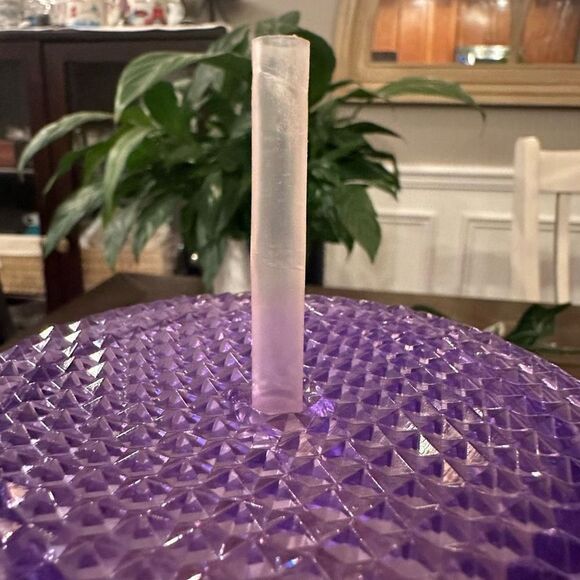 Starbucks Tumbler Venti 24 Oz. Cold Beverage Cup w/ Straw Bling Crystal Lavender - Picture 9 of 9